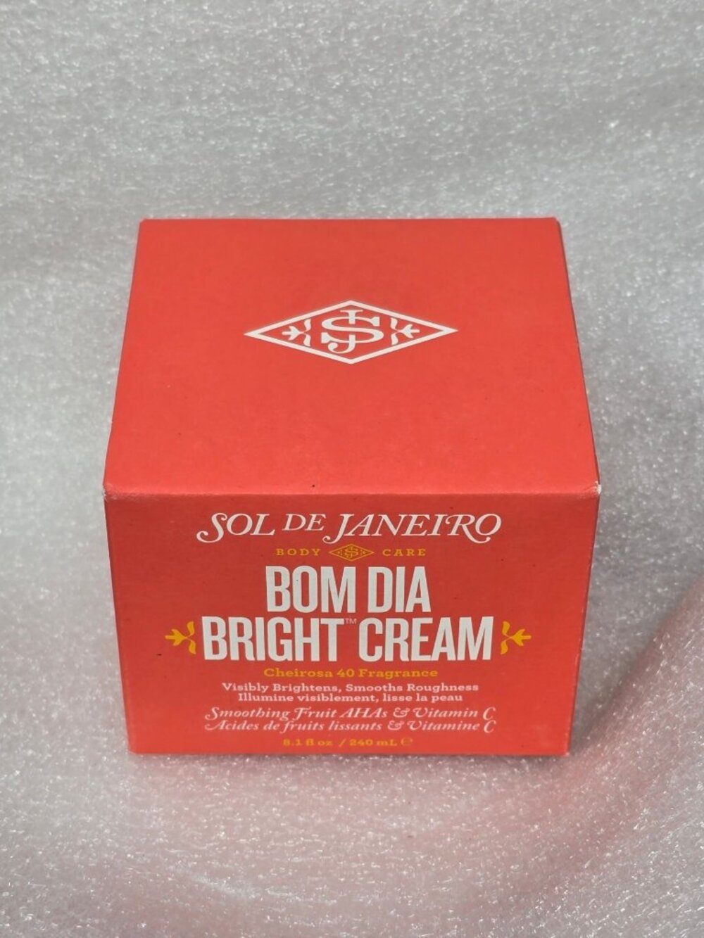 Sol De Janeiro Bom Dia Bright Cream With Cheirosa 40 Fragrance 8.1 oz